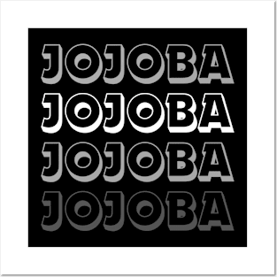 Jojoba word art retro Posters and Art